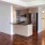 kitchen and living room areas