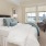spacious, carpeted bedroom
